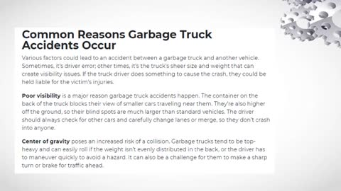Texas Garbage Truck Accident Lawyers
