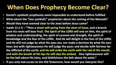 Interpreting Bible Prophecy