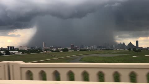 Epic Downpour in Dallas Texas