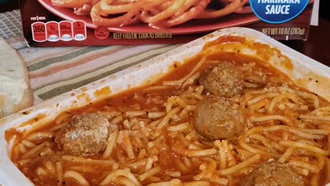 Eating Banquet Spaghetti & Meatballs, Dbn, MI, 8/4/24