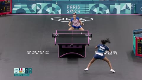 Manika Batra Storms into Round of 16 🇮🇳🏓 | Women's Table Tennis Singles | Paris 2024 Highlights