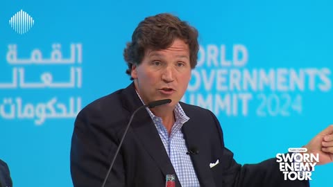 Tucker Carlson's First Discussion Since Putin Interview | World Government Summit 2024