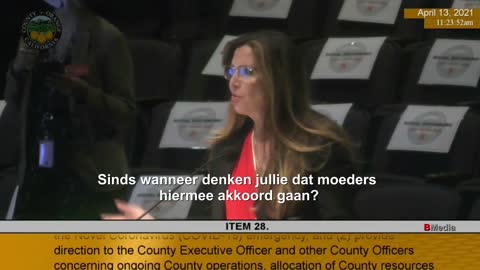 Vaccination Reseacher speaks TRUTHBOMBS at Orange County, California (Dutch Subs)