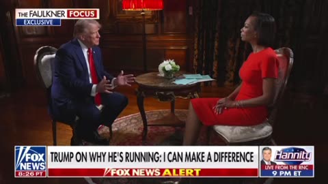 Trump on why he is running