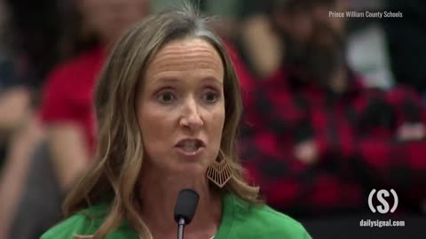 A Virginia mother's speech exposing the hypocrisy of the school board has gone viral on social media