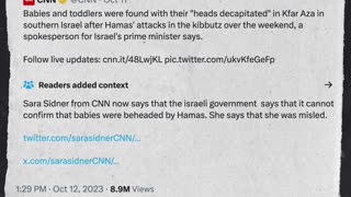 Al Jazeera gives Repulsive excuse of a "Fact Check" for Hamas killing babies.