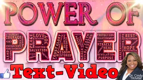 Atomic Power of Prayer by Dr Cindy Trimm!