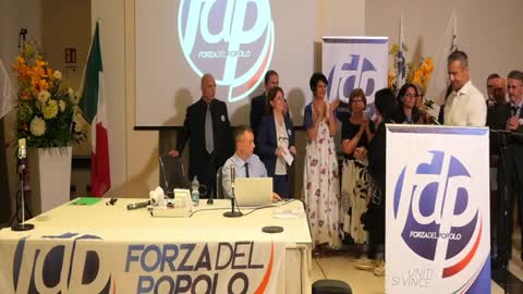 Congresso di Forza del popolo a Milano