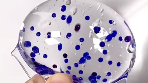 DIY Only Blue Orbeez 🔵🐸 Nano Tape Bubbles! #shorts