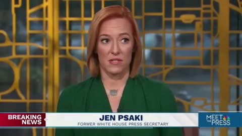 Jen Psaki - Is Scared for Media