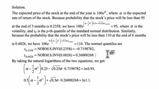 Exam IFM exercise for May 21, 2021