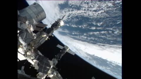 Sandy's Cosmic Finale: Space Station Cameras Document the End #nasa