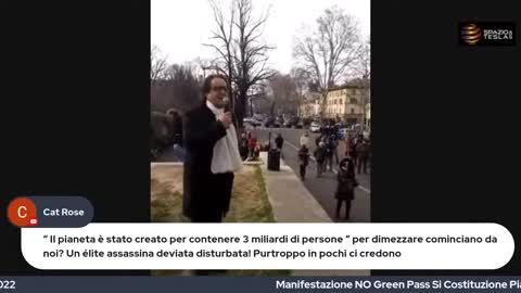 Piacenza 12.03.2022 No Greenpass - Si Costituzione