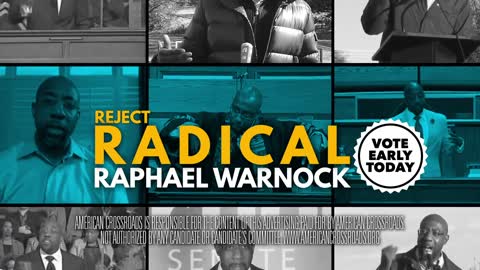 American Crossroads: Radical Ralph Warnock Celebrates Condemnation of America