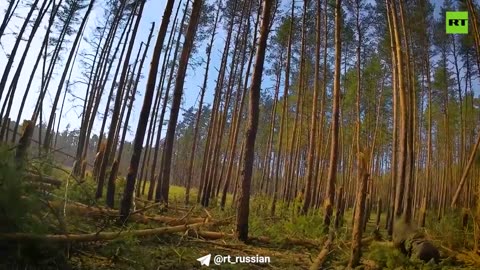 Russian VDV Storm a Ukrainian Stronghold in the Serebryansky Forest Near Kreminna