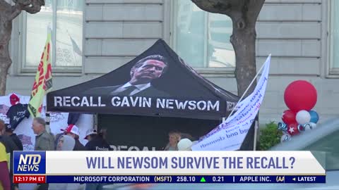 Analysis on Whether Gov. Newsom Will Survive the Recall Election
