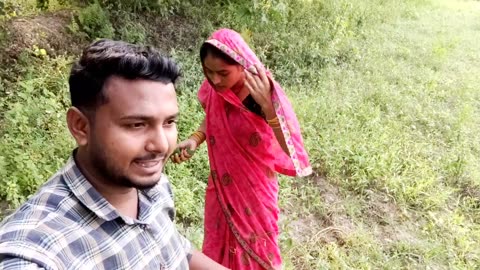 village couple food। love marriage couple vlogs today। #dailyvlog