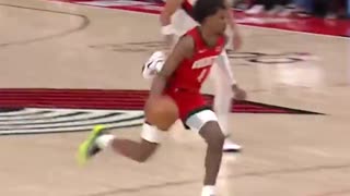 NBA - Jalen Green's poster in Portland was MONSTROUS 🚀 Take a look at all angles of his emphatic jam