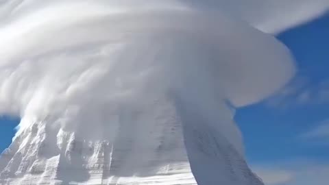 Antarctica Pyramid Revealed After Storm 2024