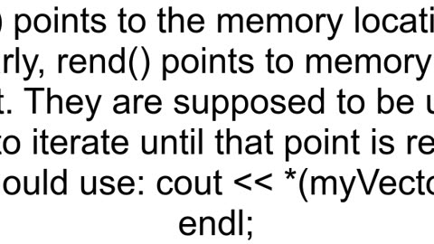 Reverse iterator not working as expected in C