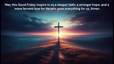 The Significance of Good Friday #GoodFriday #Crucifixion #JesusChrist