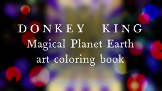 Who is the Donkey King? Find out with this beautifully illustrated art coloring book FUN