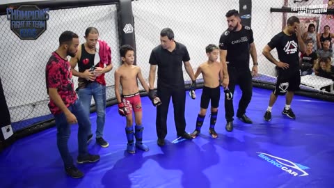 [MMA Kids] Bruce Lee vs Caio - Champions Fight Kids