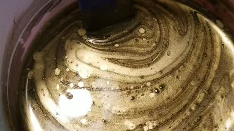 Molten Gold Resin - Watch the Reaction at the End!