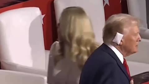 Donald Trump snubs his daughter Tiffany Trump as she goes in for a kiss.