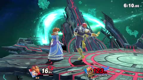 Daisy Vs Captain Falcon | Super Smash Bros. Ultimate