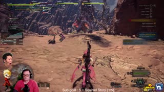 Monster Hunter - Pyra Best Girl Pew pewing Monsters