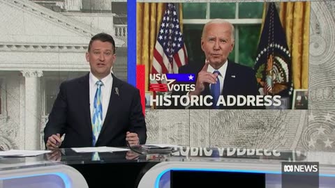 US President Joe Biden says election is 'fight to save democracy' ABC NEWS