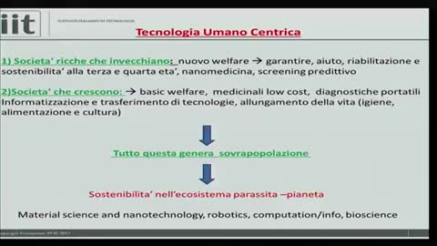 Roberto Cingolani: l'uomo è parassita, popolazione max 3 miliardi. Nanotecnologie x l'essere umano