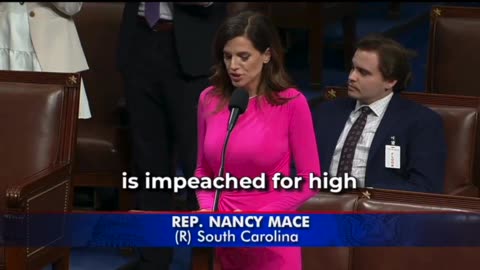 Nancy Mace files a privileged motion to impeach Kim Cheatle