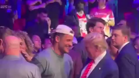 Nick Bosa had the pleasure of meeting Donald Trump, resulting in pure joy radiating from him