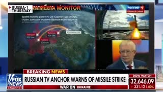 Is Anyone Listening? Russian TV Anchor Warns of Nuclear Missile Strikes