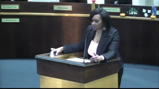 New Hanover Schools' Dr. Patrice Faison describing Mosley Students will be removed