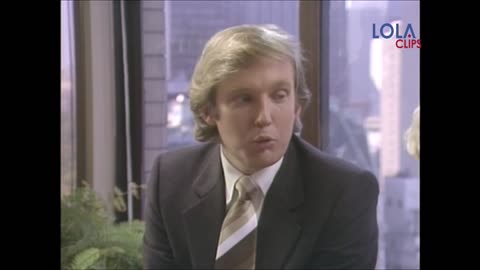 Rona Barrett interviews a 34 year old Donald Trump in 1980