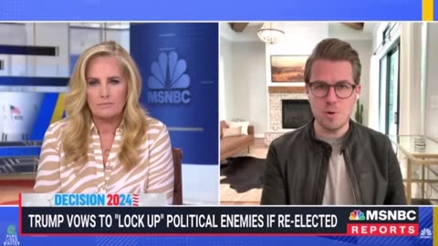 MSNBC: Trump is 'dangerous to democracy' because he'll lock up his political opponents!