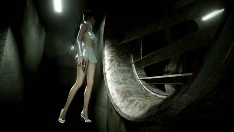 Resident Evil 2 Remake Ada Stewardess Girl Bug Movie /Biohazard 2 mod [4K]