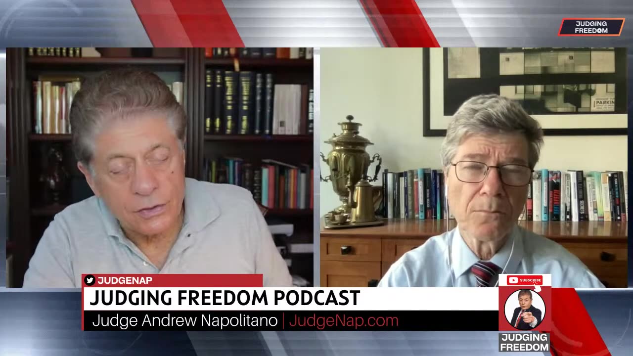 Prof. Jeffrey Sachs : How Israel Has Changed Judge Napolitano - Judging ...