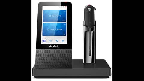 Review: Yealink WH66 Wireless Headset Bluetooth with Microphone DECT Headset for Office VoIP Ph...