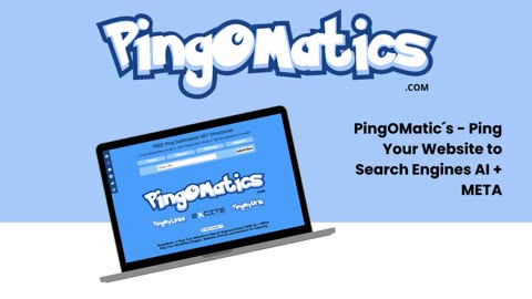 PingOMatic´s - Ping Your Website to Search Engines AI + META FREE