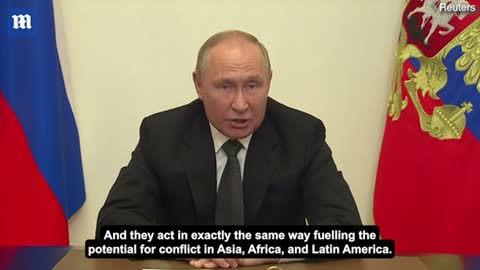 Putin accusing America Washington of trying to prolong war in Ukraine