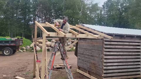 Starting The Woodshed Addition