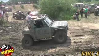 Offroad exciting moments