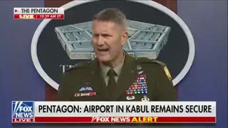 Pentagon "not familiar" with U.S Embassy in Kabul advising Americans to avoid Kabul Intl. Airport