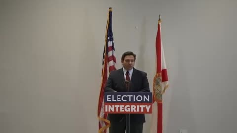 Ron DeSantis Announces Creation Of Office To Investigate 'Election Crimes'