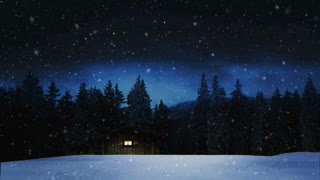 Winter Cabin Ambience