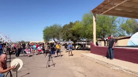 The People's Convoy Morning Driver Meeting Casa Grande, AZ 4/8/2022